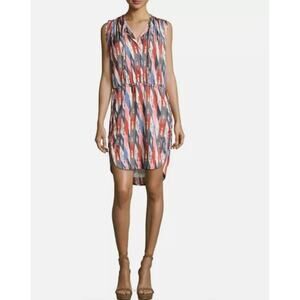 Isabel Marant Hollis Ikat Dress Size 2 (FR 34)Sleeveless Shift Bohemian Chic